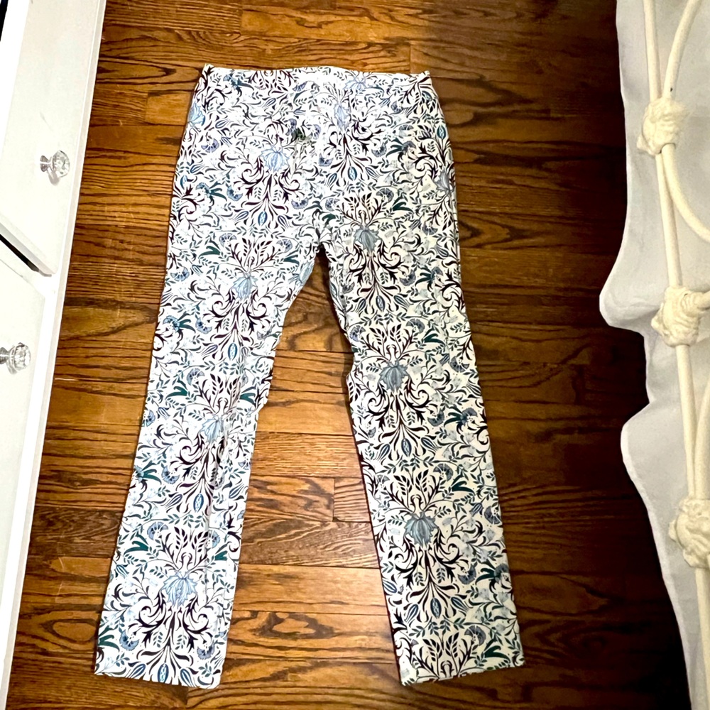 Loft Marisa patterned pants